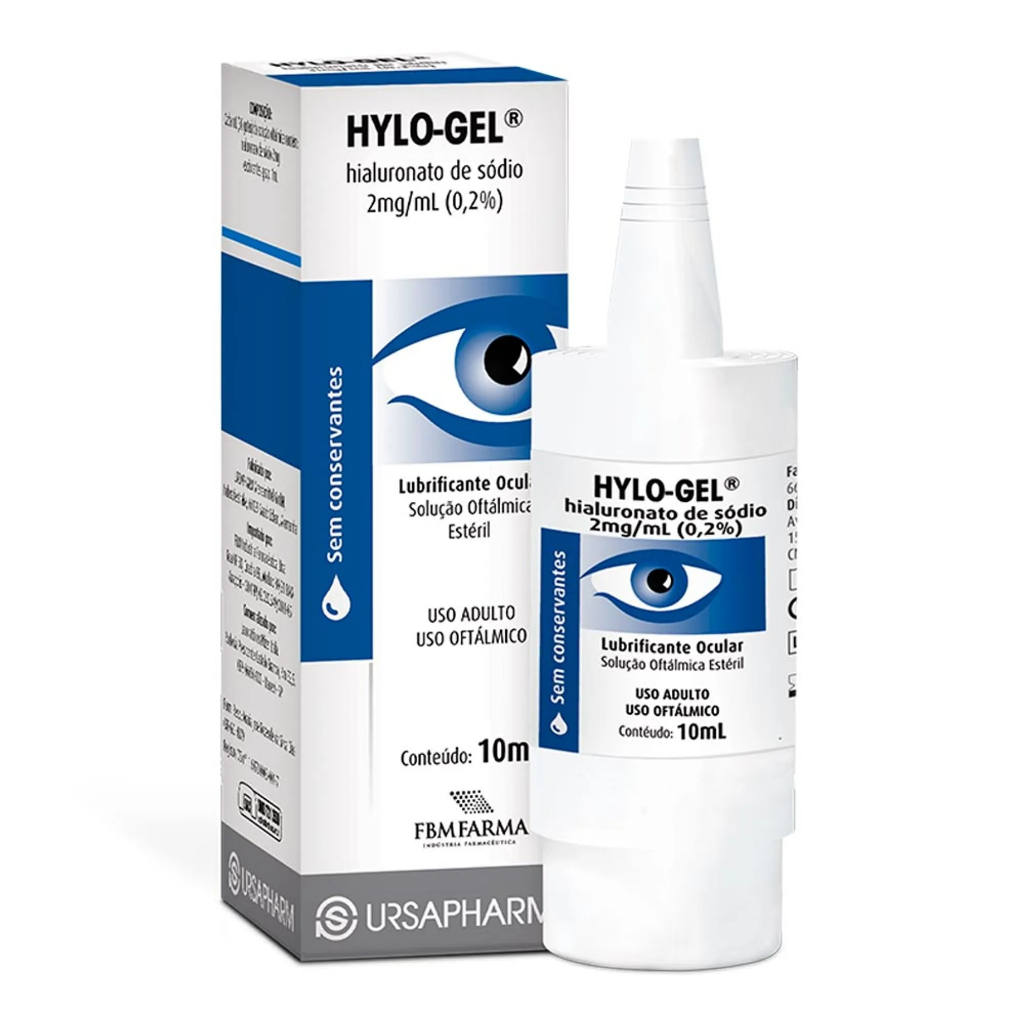 Colírio Hylo Gel 0,2% Lubrificante Ocular  – 10ml