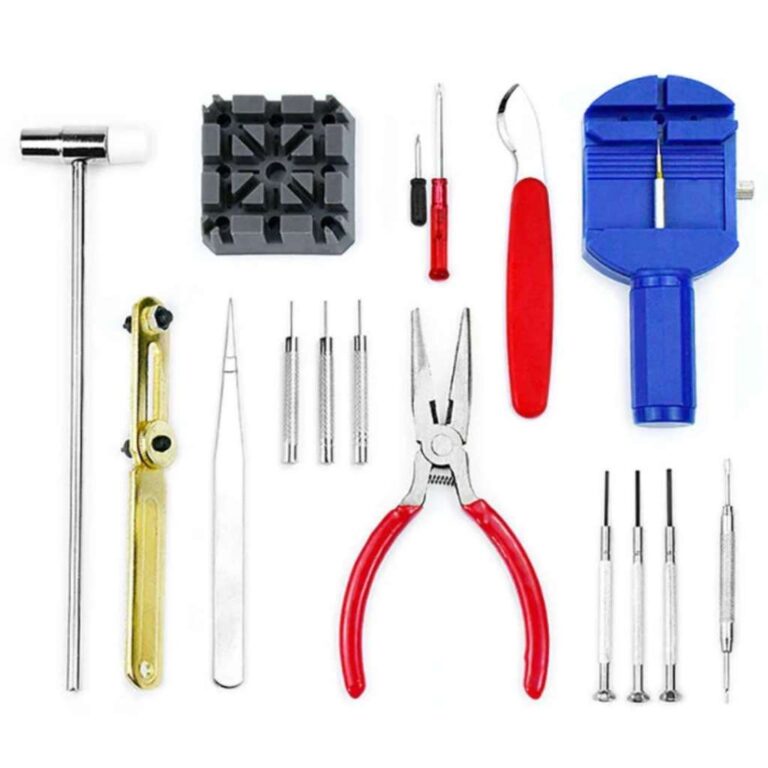Kit Relojoeiro 16 Pecas de Relógio Completo De Fe