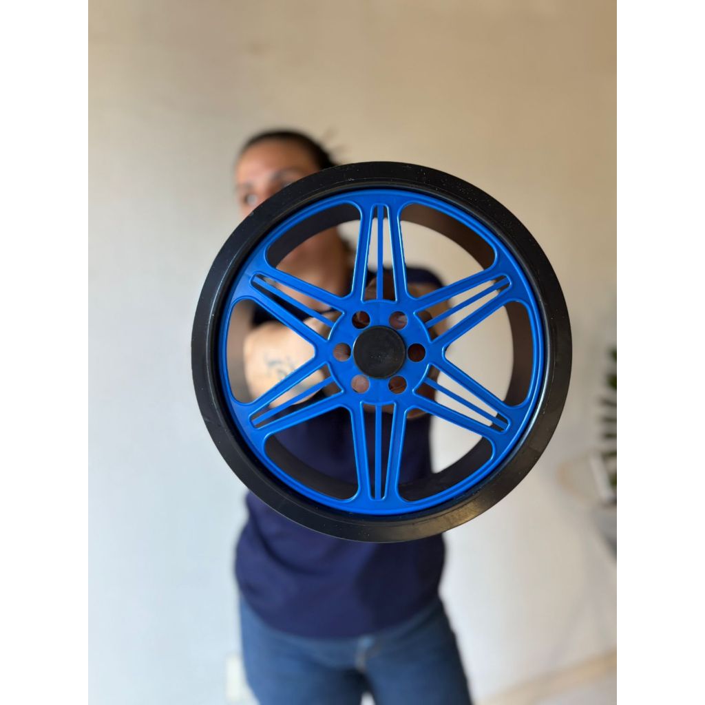 KIT COM 2 UNIDADES DE CARRETILHA DE PLÁSTICO GRANDE PARA LINHA DE PIPA (ULTIMA SEMANA PROMOCIONAL)