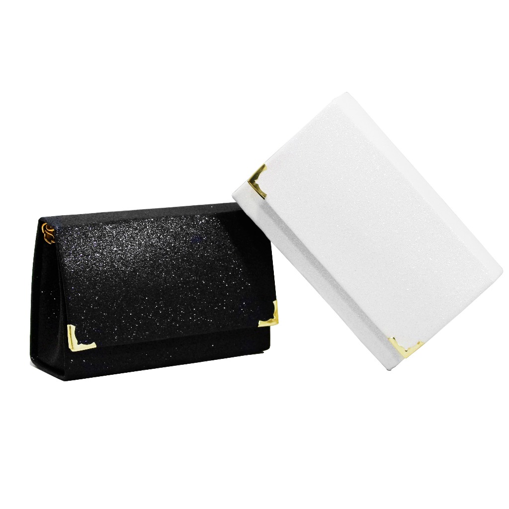 KIT COM 2 Bolsa carteira Bolsinha Feminina Mão Couro Beleza Festa Cinema Casamento Balada Promoção