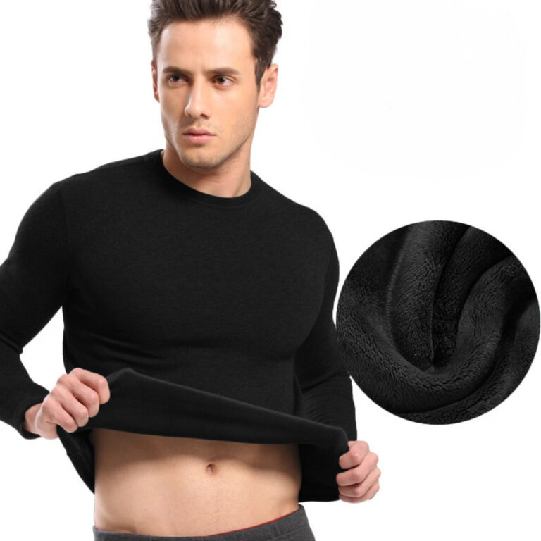 Camiseta Térmica Masculina Peluciada Manga Longa 