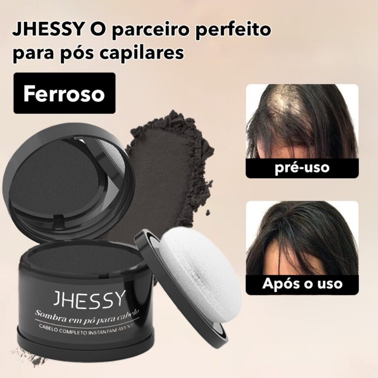 Maquiagem Capilar Castanho Preto Cabelo Po Para Co