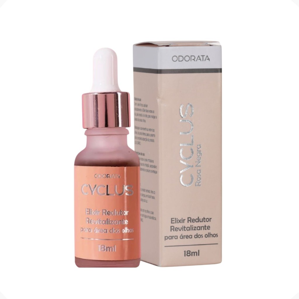 Elixir Revitalizante Para Área dos Olhos Redutor De Olheira Rugas Cyclus Rosa Negra Odorata REF 4679