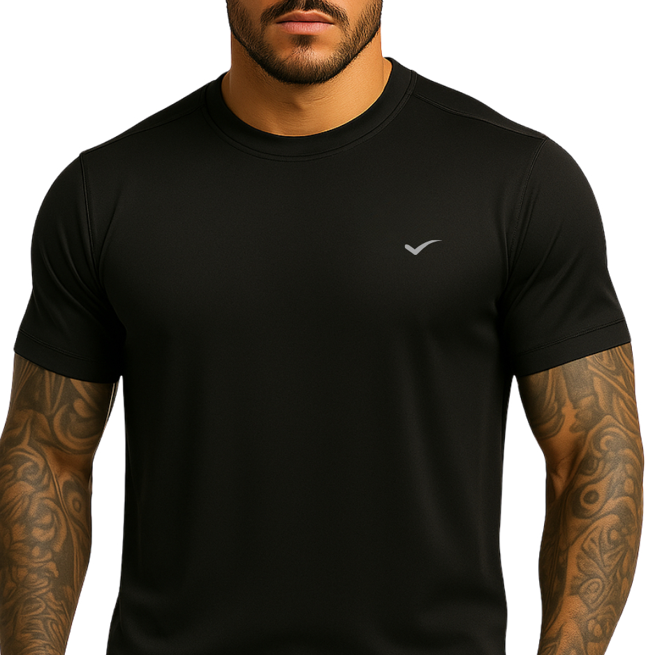 Promoção Camiseta Dry Fit Masculina Lisa – Casual Treino Academia Esportes Exercícios Corrida