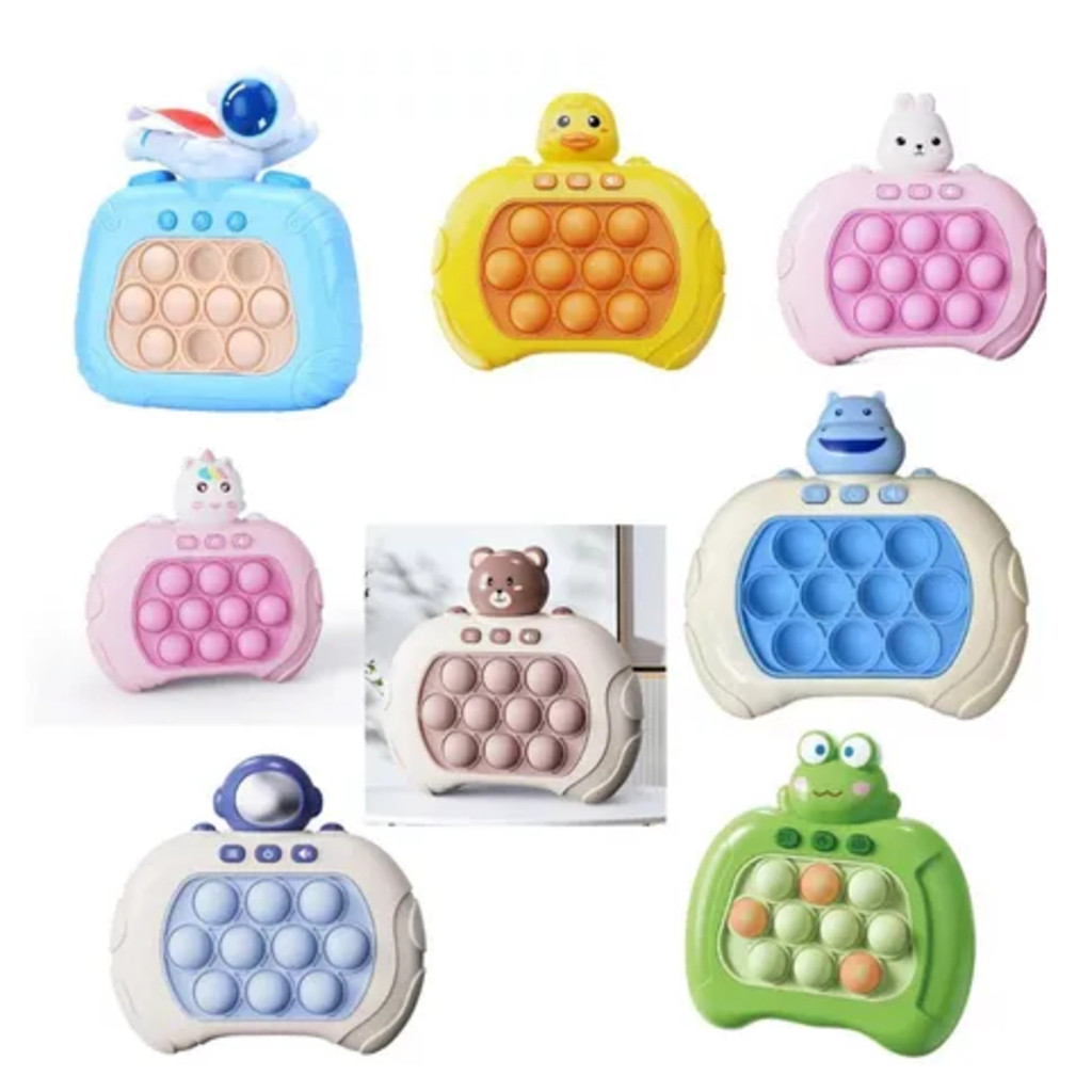 Brinquedo Anti-Stress Pop It Eletronico Brinquedo Bolhas De Empurrar Rápido Para Crianças e Adultos-
