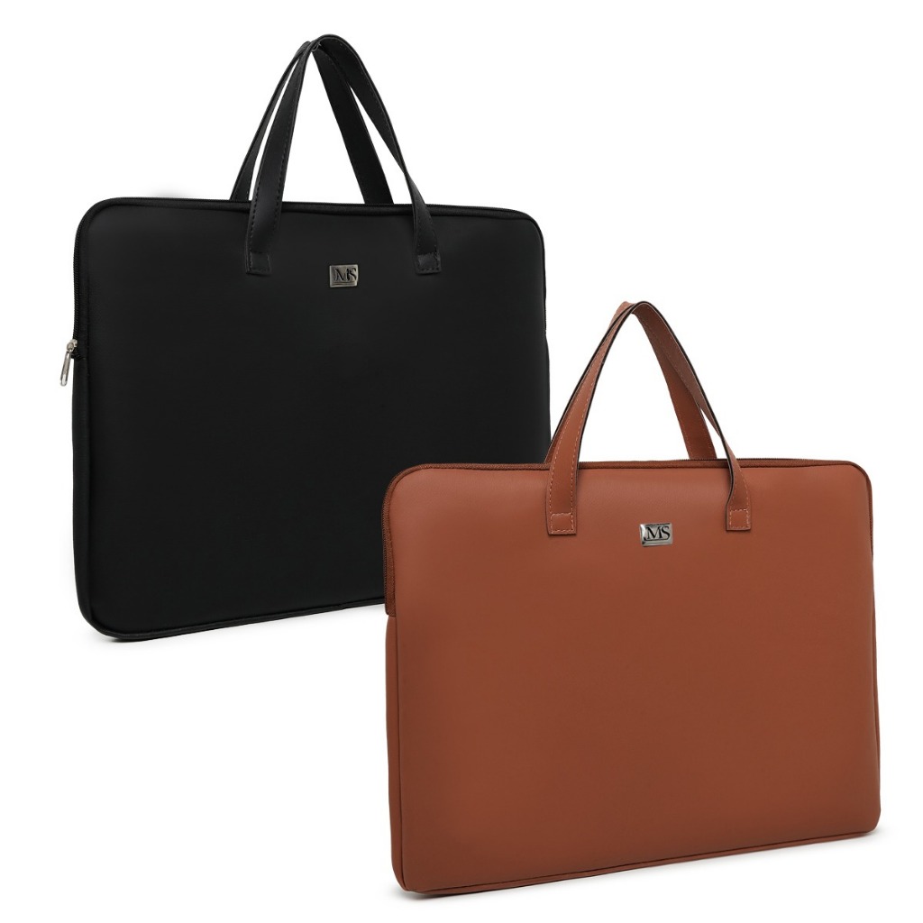 KIT 2 Capa Case Pasta Notebook 14,15,16 e17 Polegada Couro Eco Compativel todas as marcas ENVIO IMED
