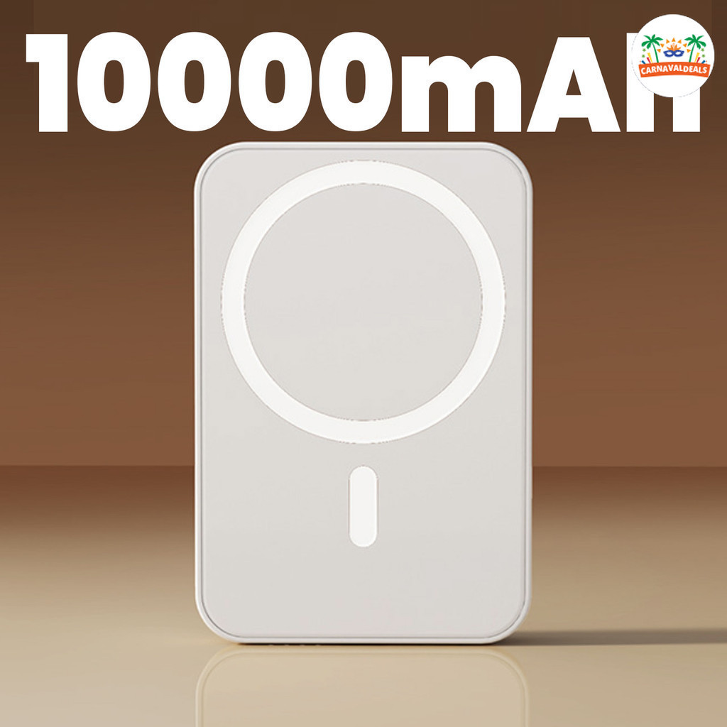 10000mAh/5000mAH/3000mAh Carregador portátil indução iPhone MagSafe bateria sem fio carregando
