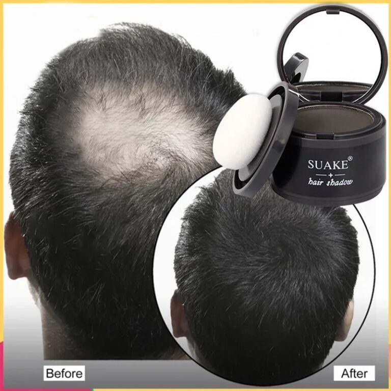 Sombra Em Pó Para A Testa Capa Careca Reparação