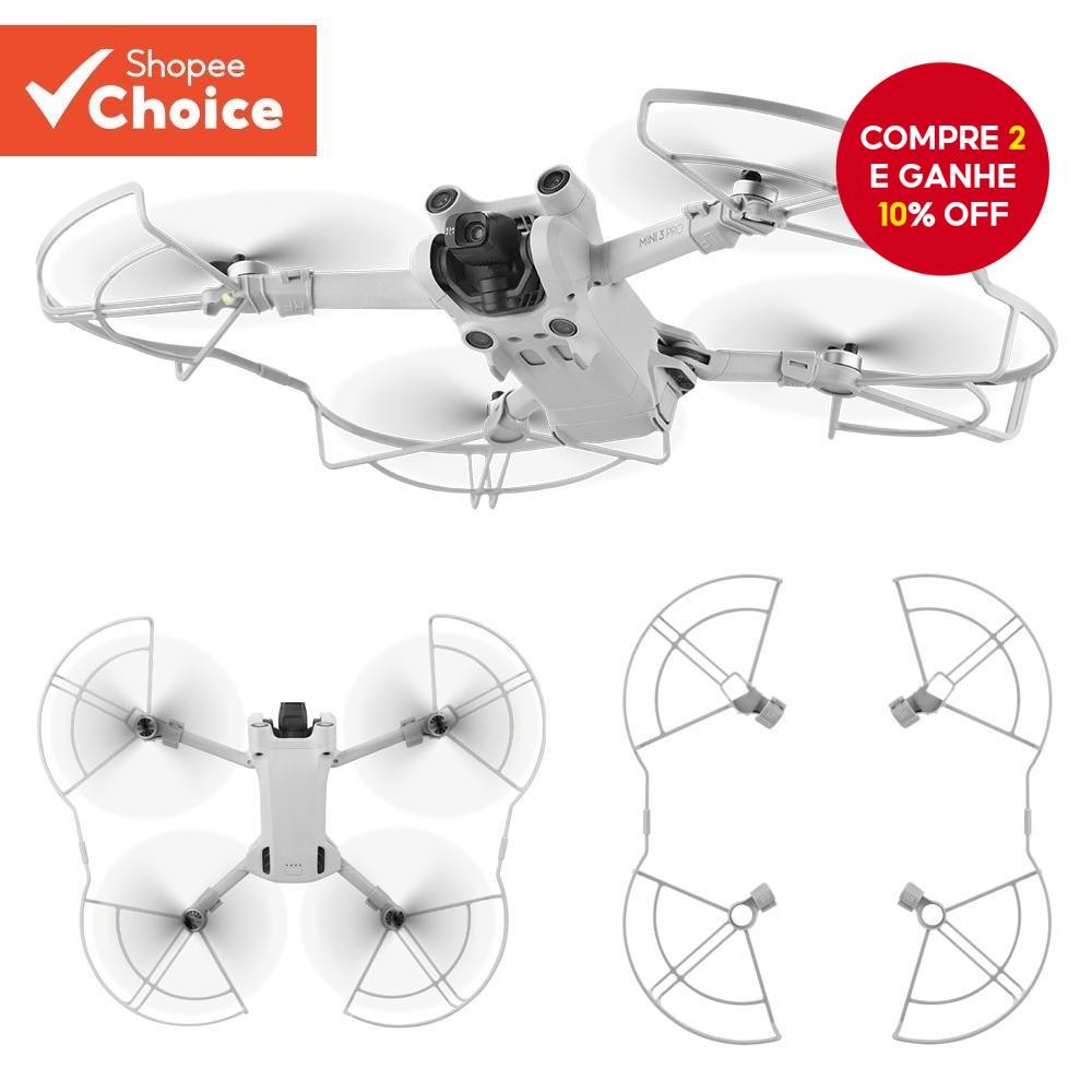 Protetor de Hélice BRDRC Leve para DJI Mini 3 Pro Asa Ventilador Liberação Rápida