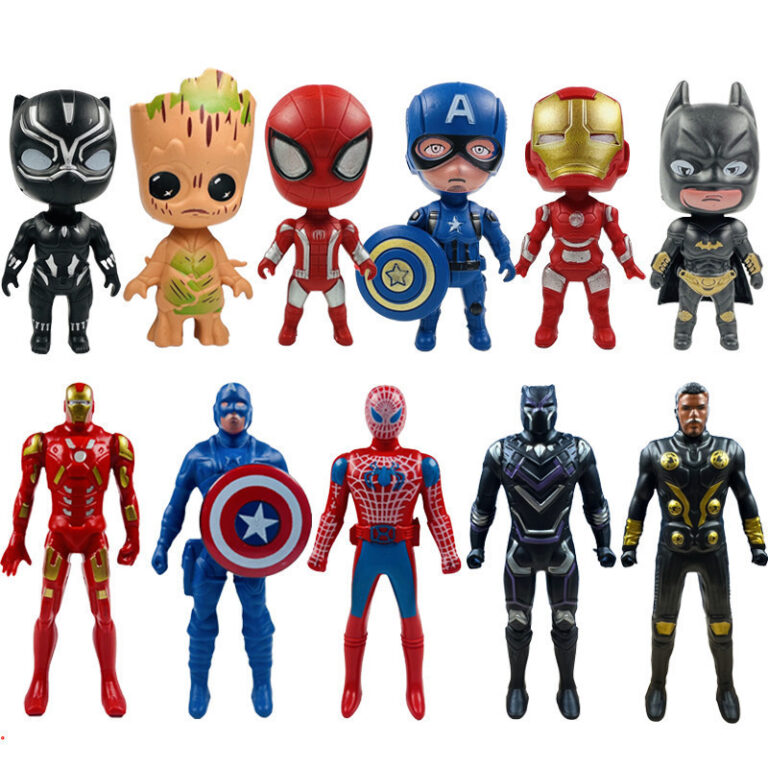 Herói Avengers Conjunto De Boneca, Blocos, Carrin