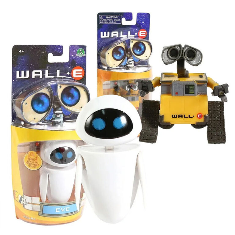 Wall E EVE Walle Robot Articulado Ação Figura Mo