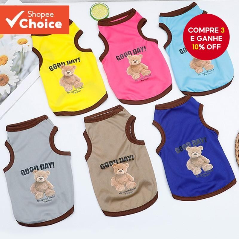 Colete Respirável Para Animais De Estimação De Verão , Universal Cães E Gatos , Fino Confortável , V