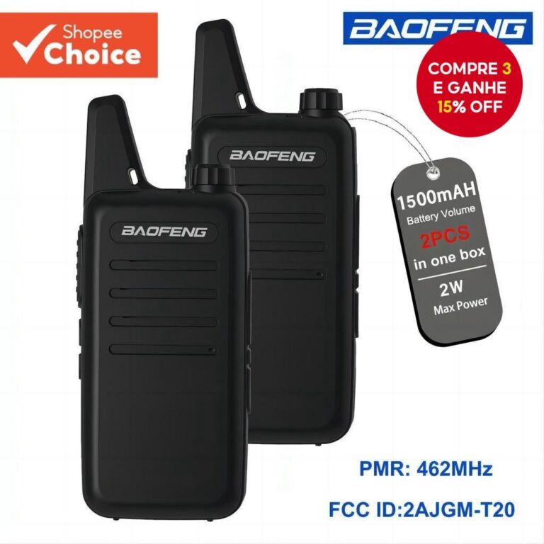 2PCS Novo Modelo UHF mini walkie talkie BAOFENG VT