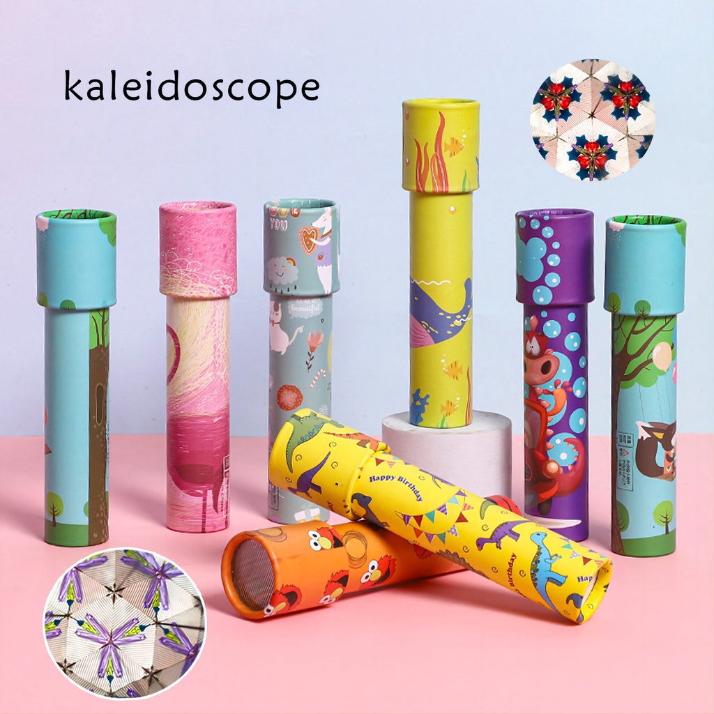 Medium Kaleidoscope Magic Classic Childrens Science Experiment Toy Kindergarten Prize Gift YL136