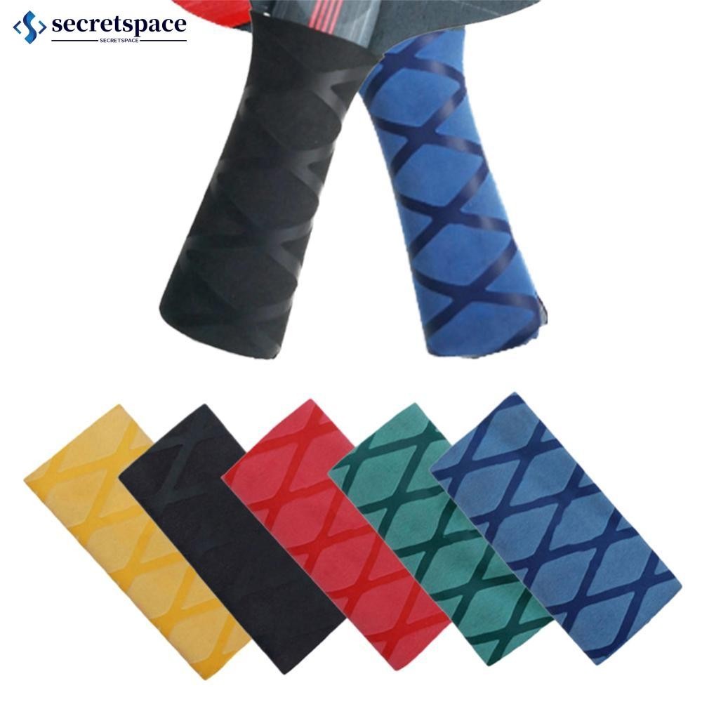 SECRETSPACE 1PC Mesa De Tênis De Encolhível Com Cabo De Raquete Fita De Suor Borracha Antiderrapante