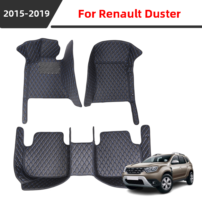 Renault Duster 2015 2016 2017 2018 2019 Tapetes De Carro , material De Couro Impermeável , Antidesli