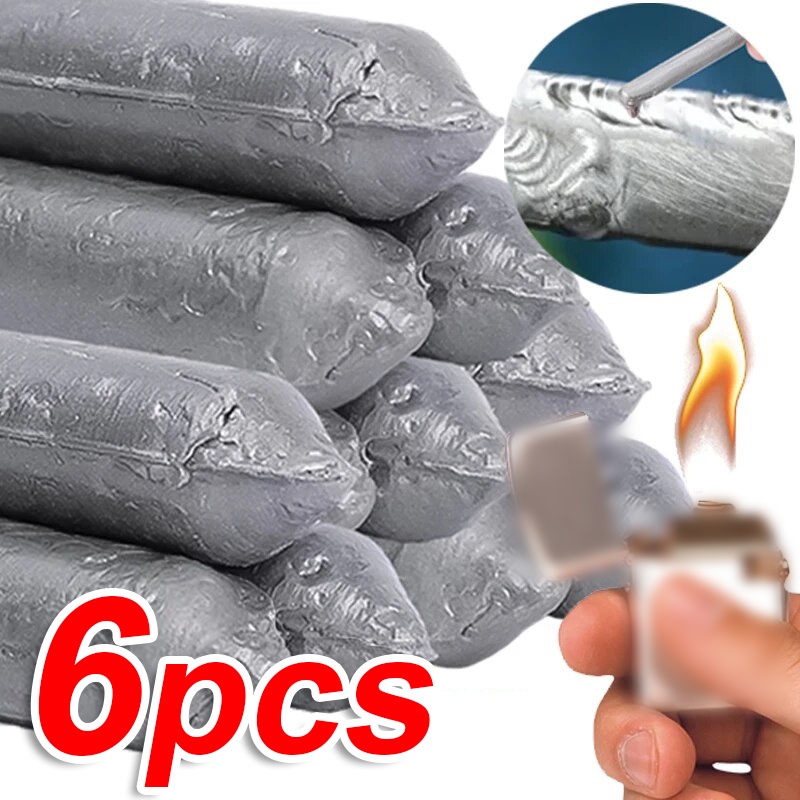 6pcs Hastes De Solda De Fácil Fusão Baixa Temperatura Ferro De Cobre Derretido Haste