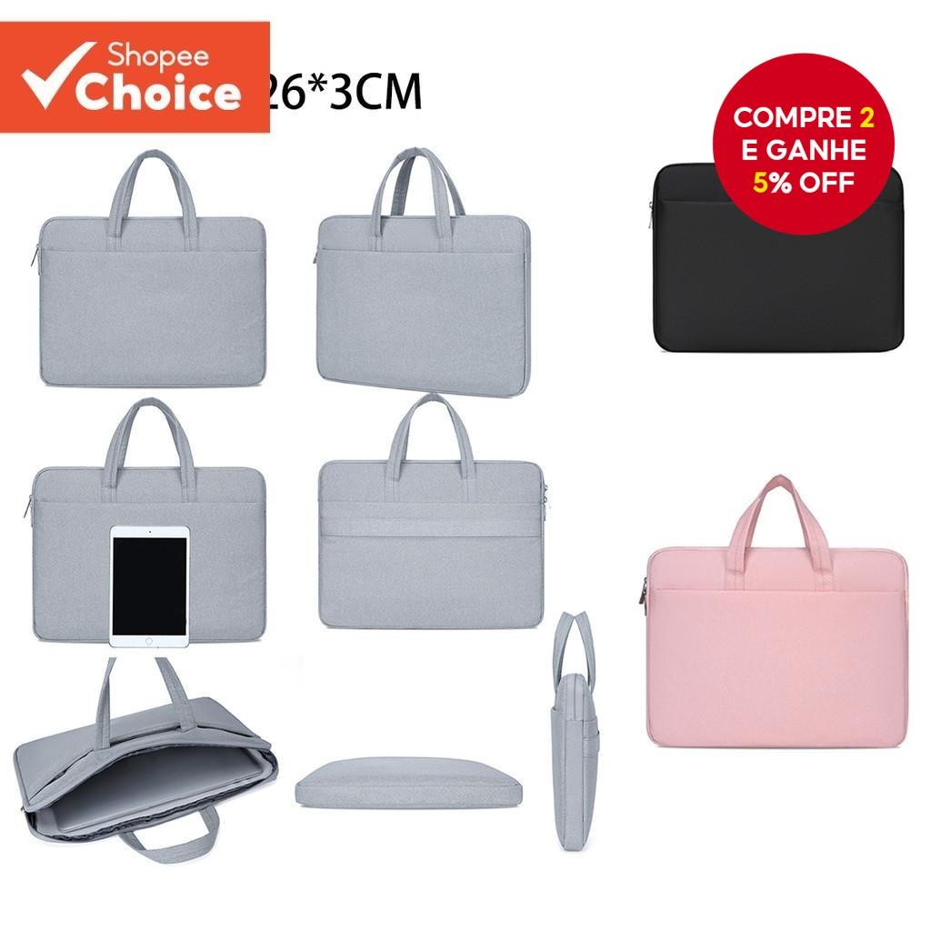 Capa Protetora Para Laptop Com Almofada Macia À Prova Dágua : Durável , Elegante , Ideal Viagens E U