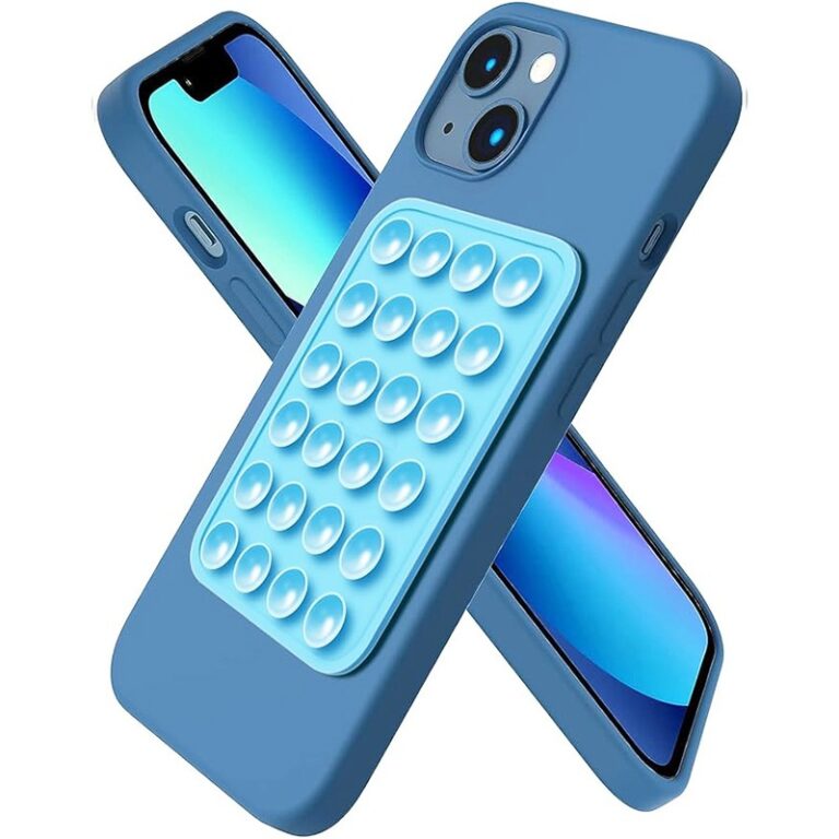 Ventosa de Silicone para telefone, caixa para tele