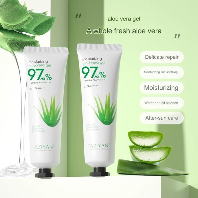 Aloe Vera Gel Hidratante E Suavizante Vitamina Brilhante Para Toda A Pele Máscara Aloe Vera Gel Hidr