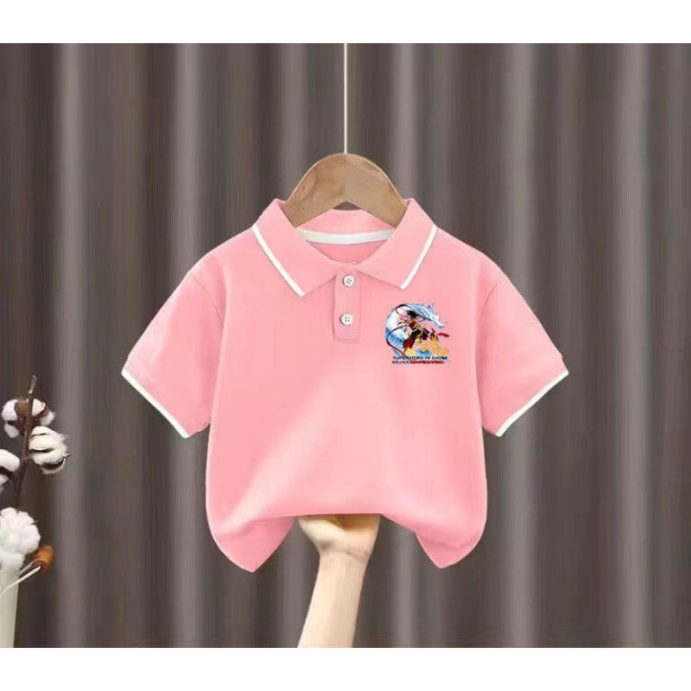 2025 Nezha Camisa Polo Masculina Verão Algodão D