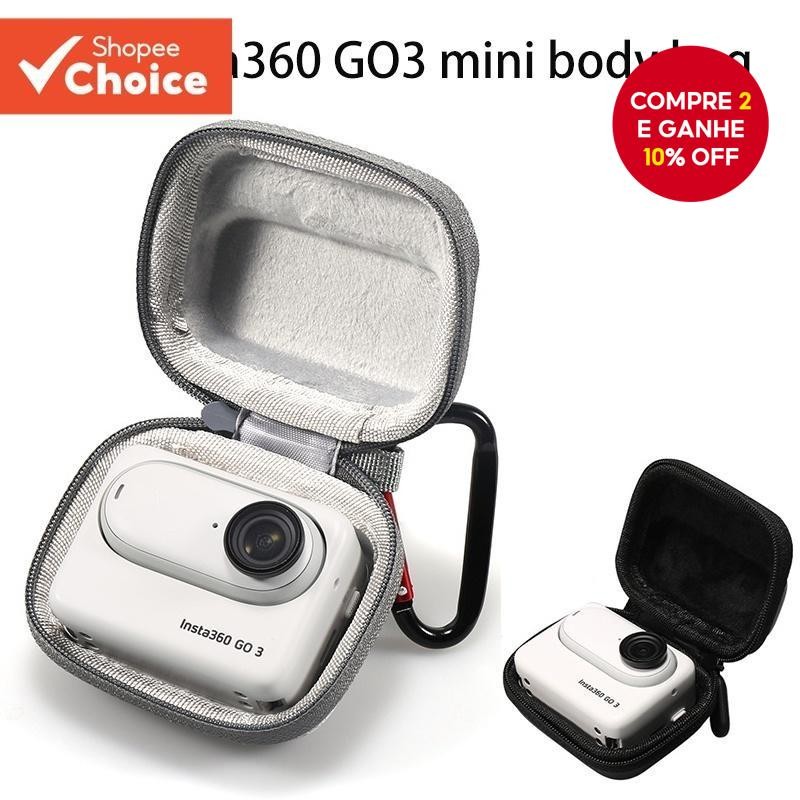 Bolsa De Armazenamento Portátil Para Insta360 GO3 3S Mini Body Bag Acessórios De Proteção Câmera De