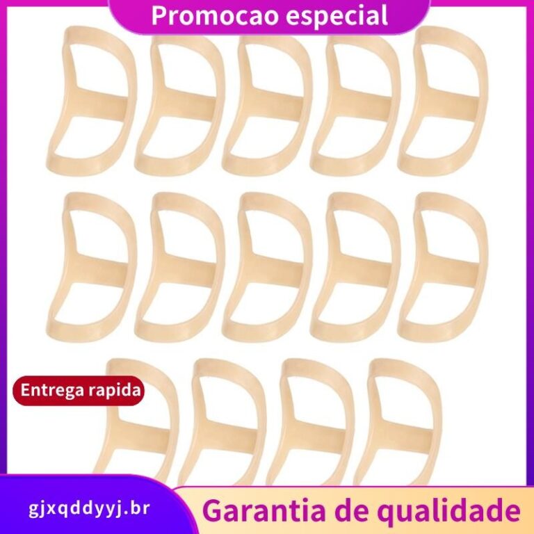 14 Pcs Kit De Tala De Dedo Protetor Leve E Respir