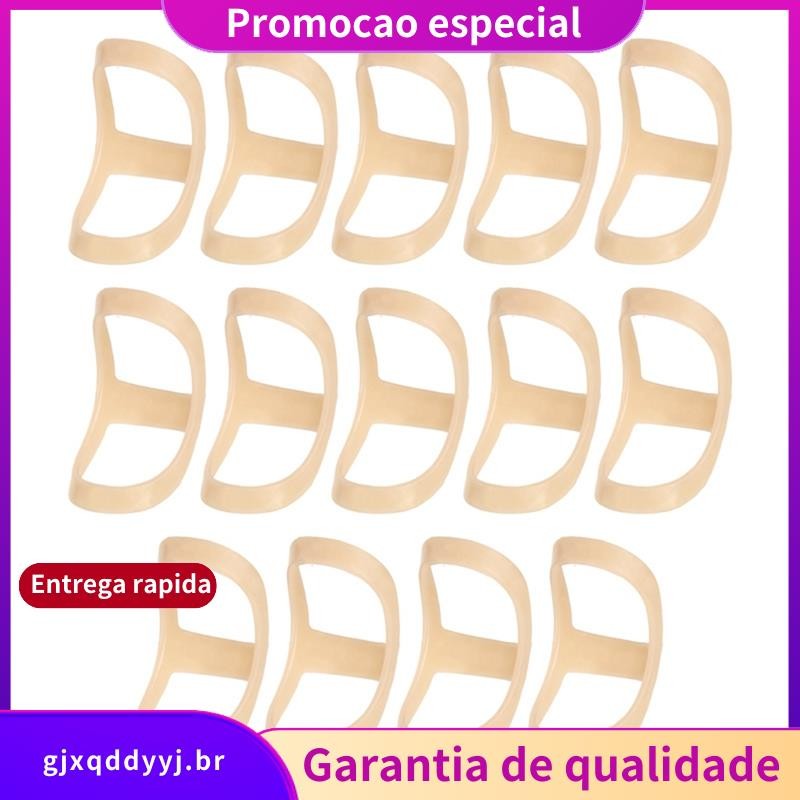 14 Pcs Kit De Tala De Dedo Protetor Leve E Respirável Suporte Para Reduzir Dores Estabilizar Articul
