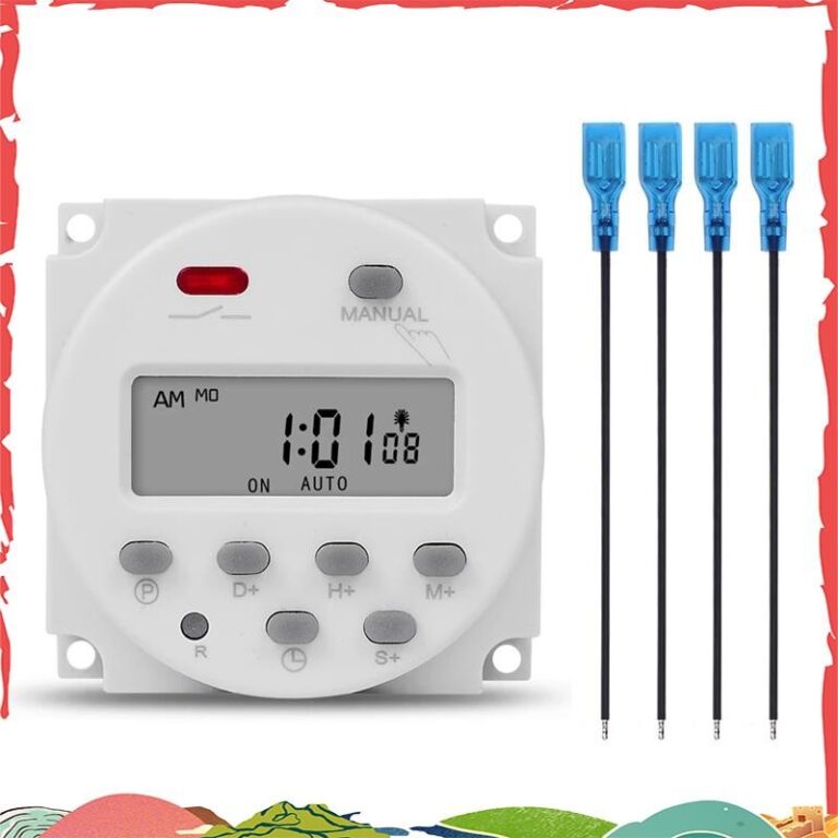 1 Segundo Intervalo 12V Digital LCD Temporizador I