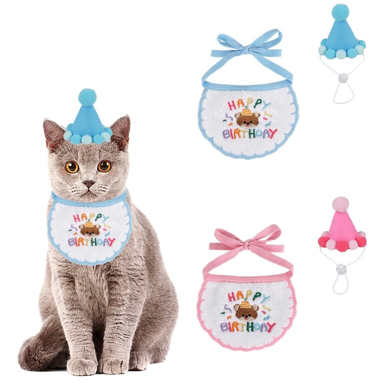 Heyouqian Pet Birthday Party Suprimentos Gato Aniv