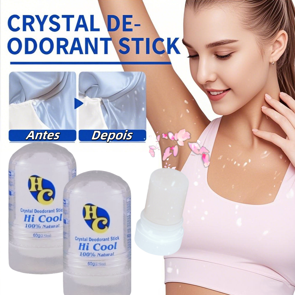 60g/120g Desodorante natural Cristal/Pedra odor c vermelhidão e inchaçoorporal Antitranspirantes par