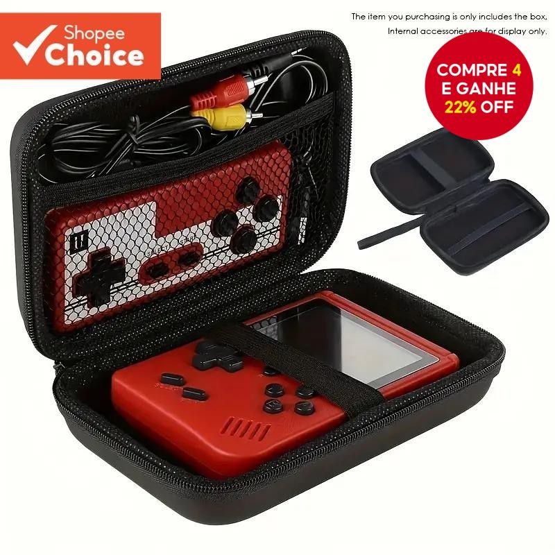 Estojo Protetor De Transporte Para Viagem , Mini Caixa Retrô Jogador De Jogos , Manga De Dedo/SUP/Ga