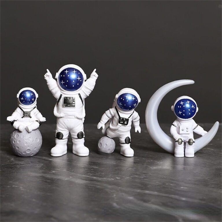 4 Pçs/set Astronauta Imagem Espaço Brinquedo De 