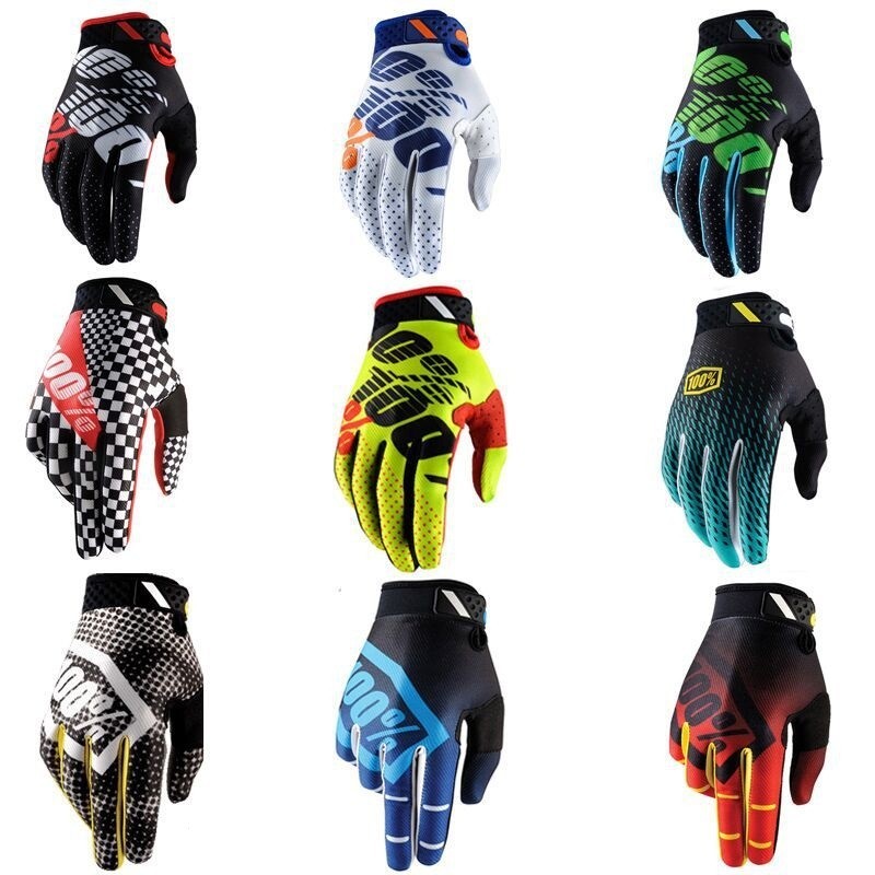 100% Nova Moda MX MTB Luvas de Corrida de Motocicleta KTM BMX Guantes Moto Dedo Completo Motocross M
