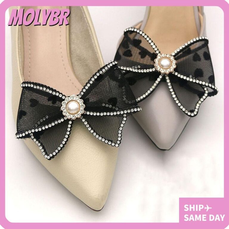 MOLYBR 2 Peças De Clipes De Sapato Com Strass De 