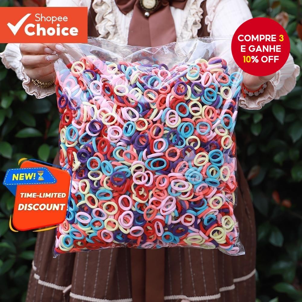 Faixas De Cabelo Elásticas Meninas Acessórios Para O Mini Colorido Náilon Bandana Crianças Rabo De C