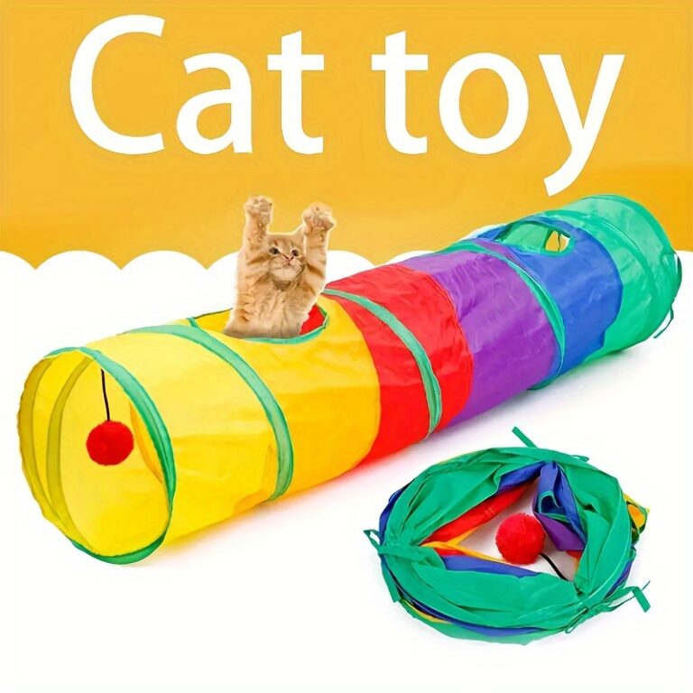 Brinquedo Para Pets Túnel Labirinto Para Gatos Co