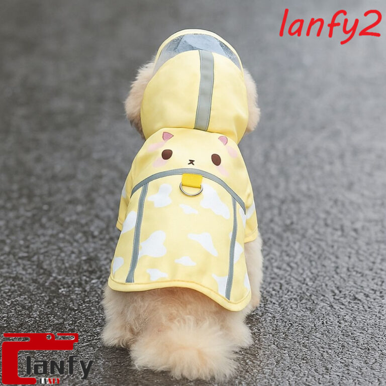 Capa De Chuva Com Capuz Para Cachorro LANFY , Impe