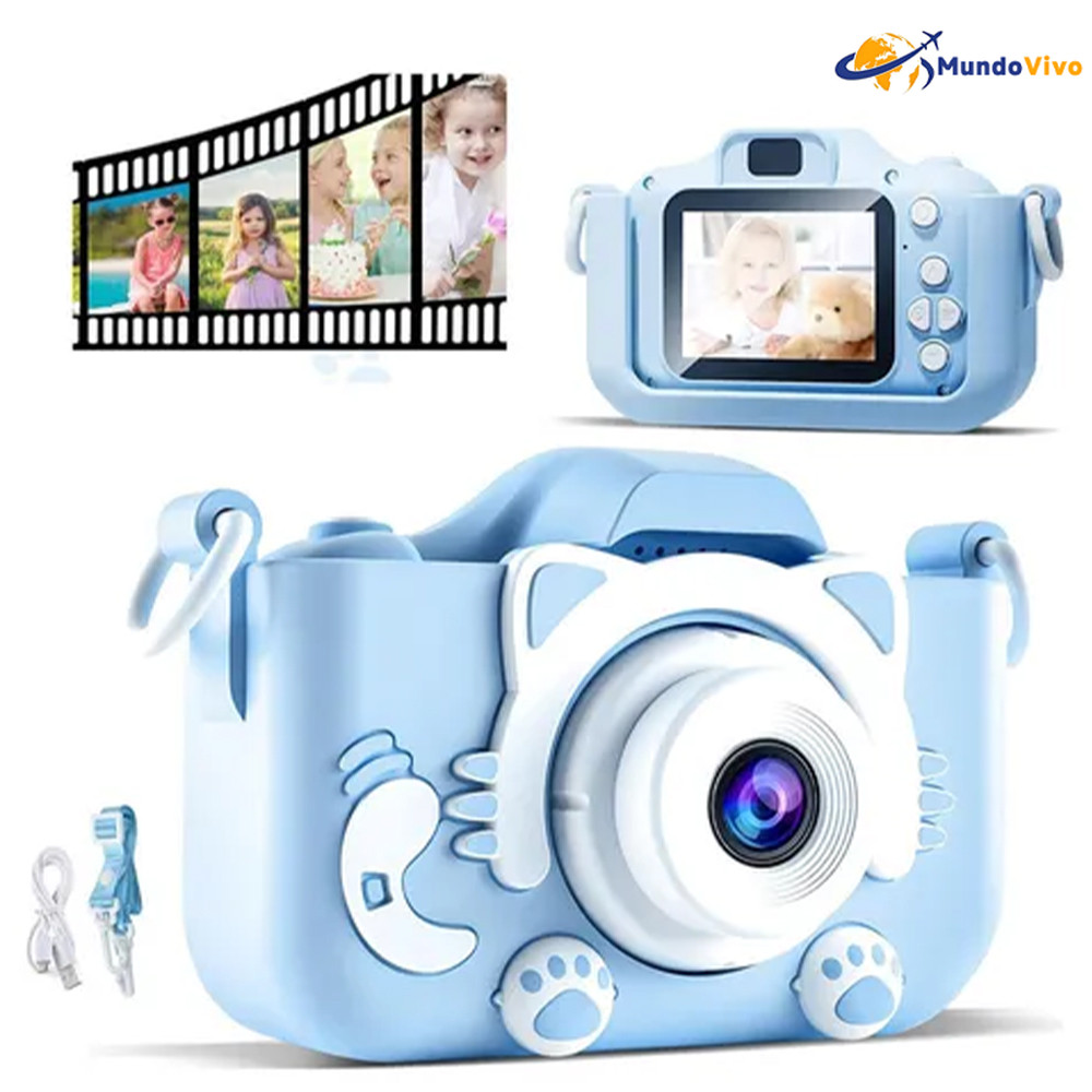Câmera Digital infantil foto Real + função de câmera Mini modelo de entrada de fotógrafo