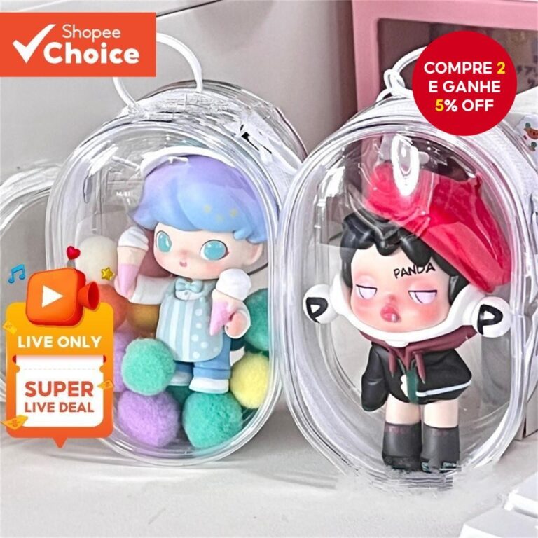 Bolsa De Armazenamento De Boneca Transparente Ping