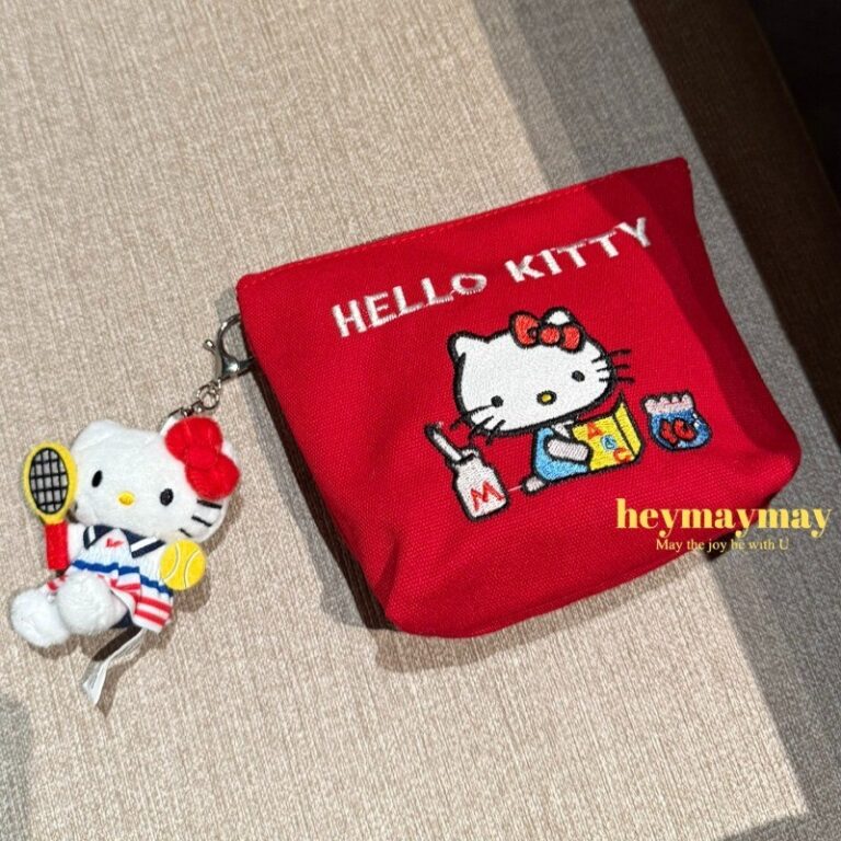 KT Kuromi Menstrual Bolsa Bonito Coração Feminin