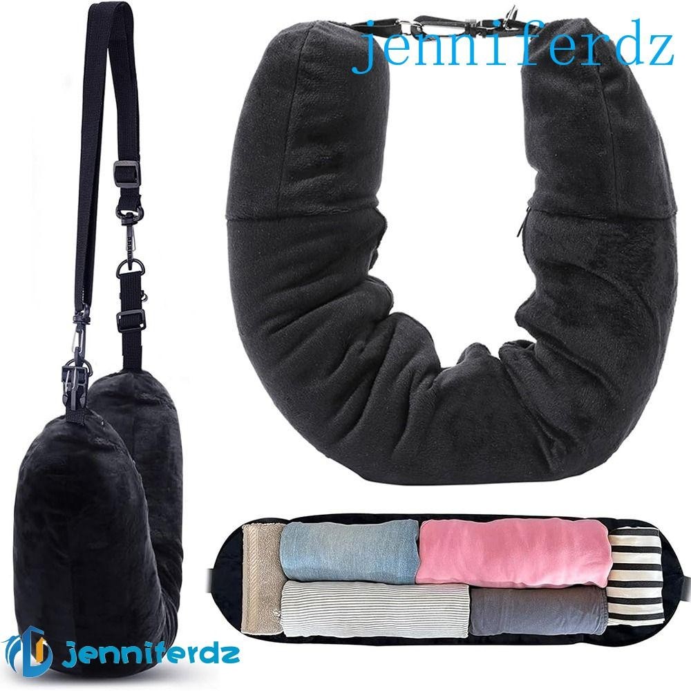 Almofada De Viagem Multifuncional AJENNIFER , Tamanho Ajustável Do Pescoço , Cabe Em Até 3 Dias , Bo