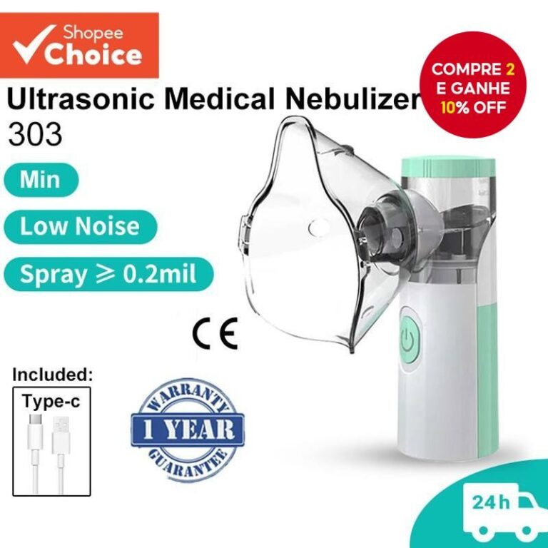 Nebulizador Ultrassônico Portátil-Máquina Compa
