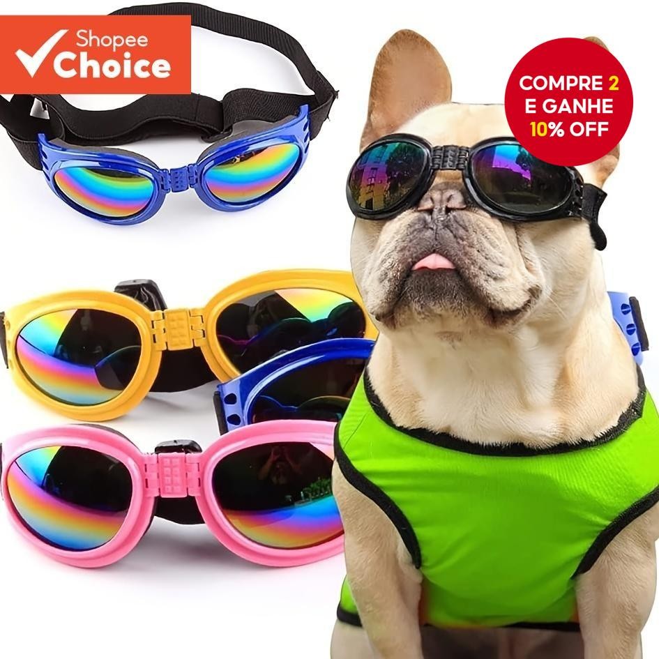 1PC Adorável Cão De Estimação Óculos Produtos Para Animais Legal De Sol Brinquedo Fotos Acessórios C