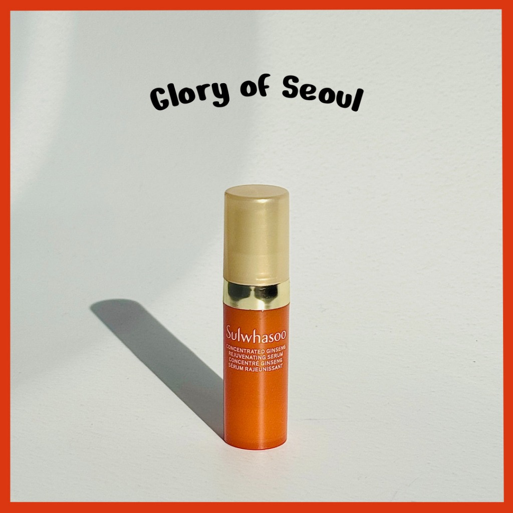 [Mini] Sulwhasoo Concentrated Ginseng Rejuvenating Serum, 5mL / Ginseng Eye Creme 3mL / Rejuvenating