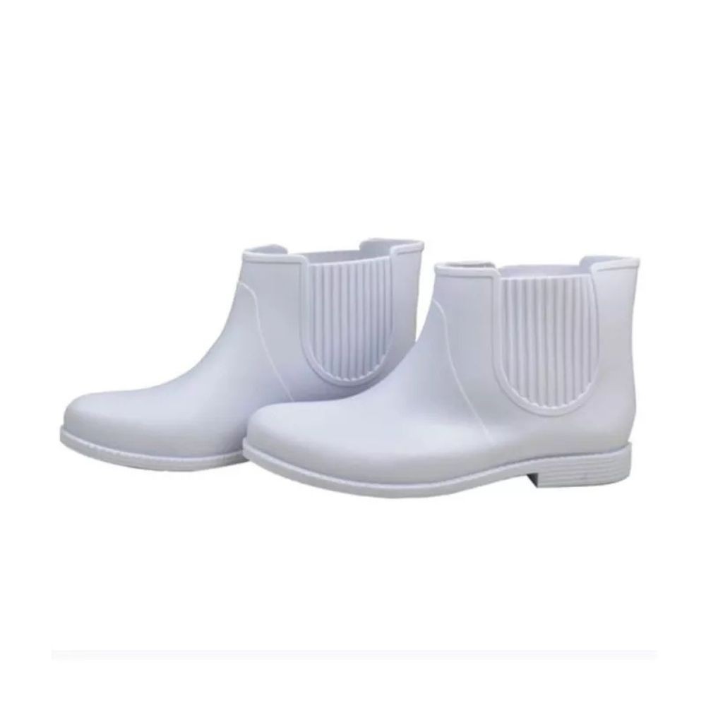 Bota de Borracha Feminina Hospital Enfermagem Limpeza Impermeável