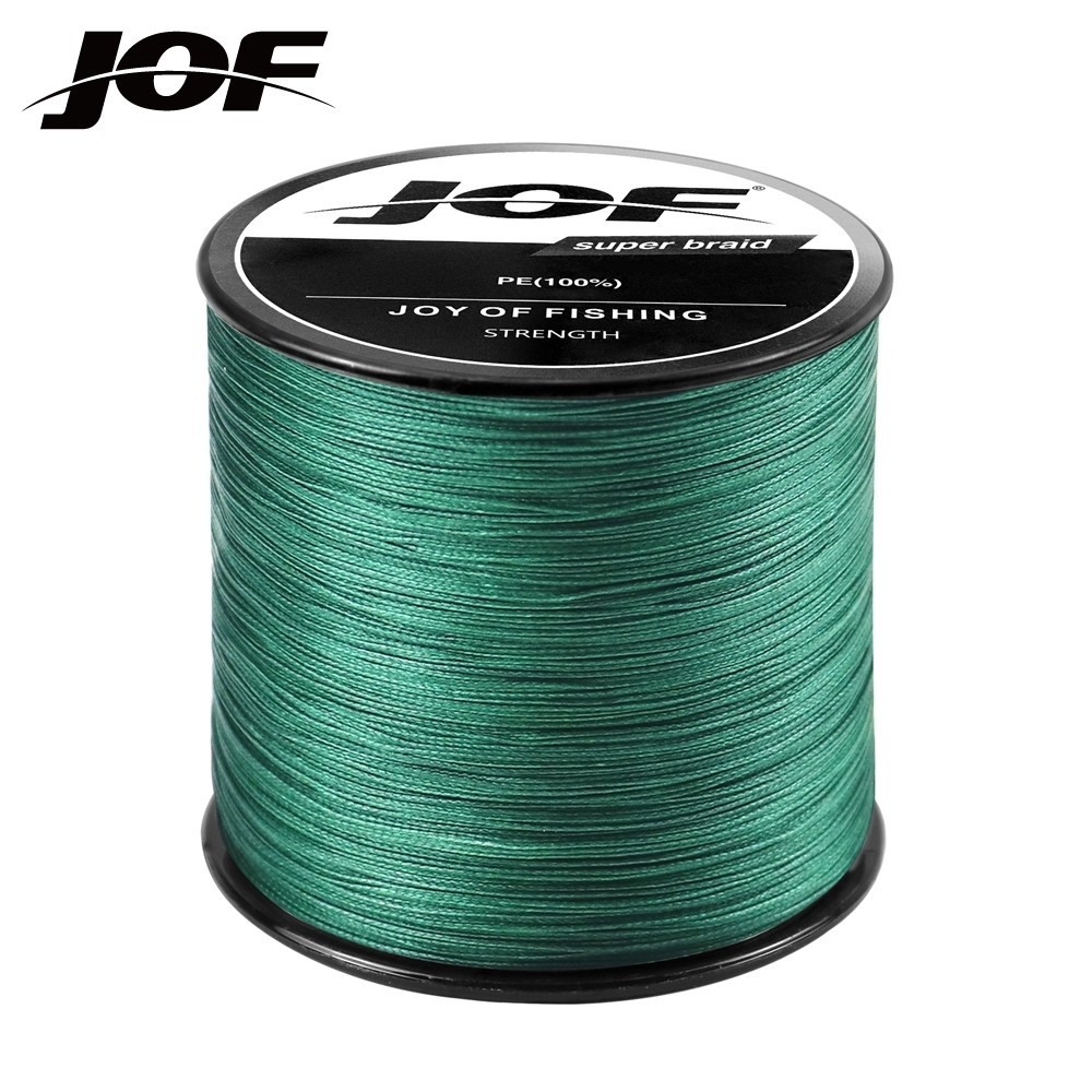 Linha De Pesca Trançada Multifilamento Jof 4 Fios 300m Para De Carpa/.