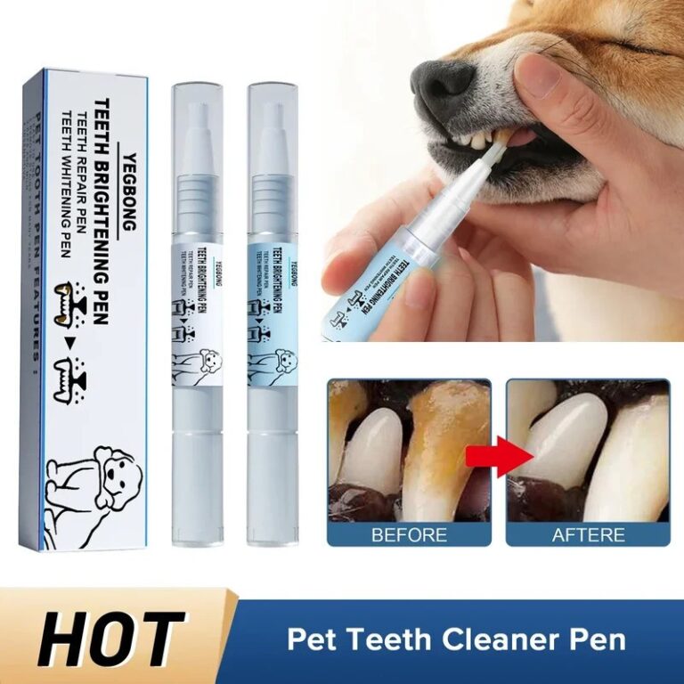 2 pçs caneta de limpeza de dentes de animais de e