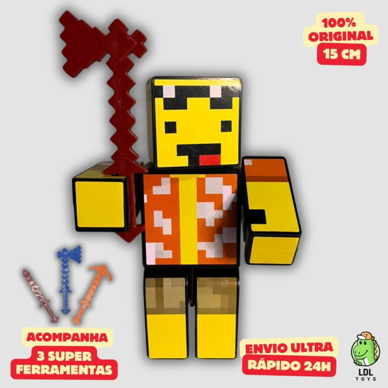 Boneco Mel Turma do Problems 15cm Articulado Acomp