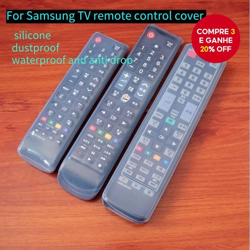 Para Samsung TV Capa De Controle Remoto silicone De Alta Definição À Prova De Poeira Dágua E anti-Qu
